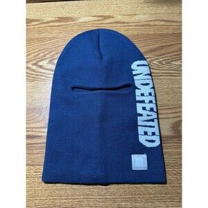 UNDEFEATED ICON BALACLAVA HOODED SKI MASK MARINE BLUE